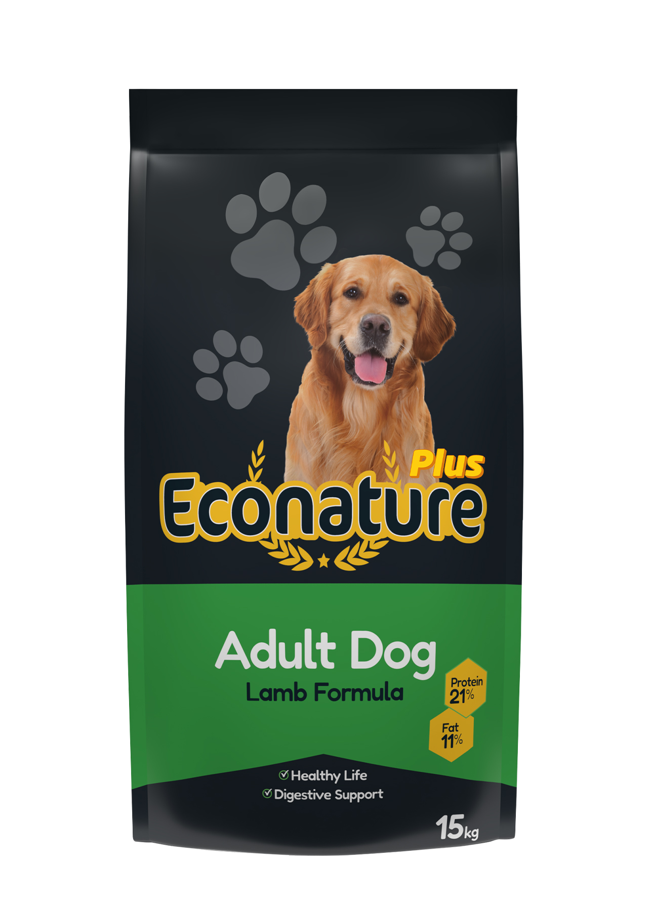 Econature Plus Adult Dog Lamb 15 кг
